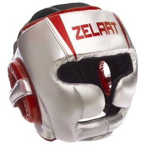 Шлем боксерский с полной защитой ZELART BO-1328 M-XL цвета в ассортименте в Киеве от компании Спортивный интернет - магазин "One Sport"