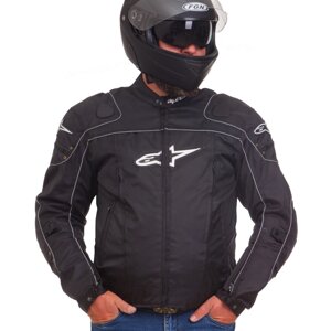 Мотокуртка з захистом Alpinestars A08 L-2XL чорний