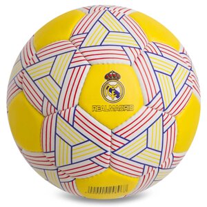 М'яч футбольний №5 Гриппи 5сл. REAL MADRID FB-0694 (№5, 5 сл., зшитий вручну)