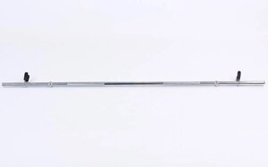Гриф для штанги Классический прямой Zelart TA-5724 длина 1,52м диаметр 25мм вес 5,9кг