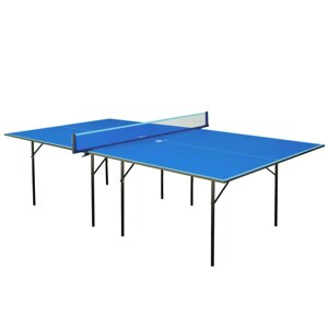 Тенісний стіл GSI-MT Sport-4689 (Gk-1) (ДСП толщина16мм, метал, розмір 2,74х1,52х0,76м, синій)