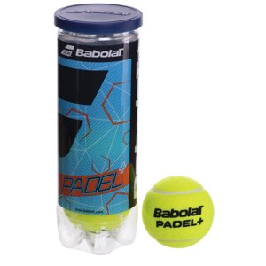 М'яч для великого тенісу BABOLAT PADEL X3 YELLOW BB501045-113 3шт салатовий