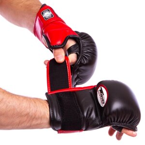 Перчатки для смешанных единоборств ММА кожаные TWINS GGL-1 M-XL цвета в ассортименте в Киеве от компании Спортивный интернет - магазин "One Sport"