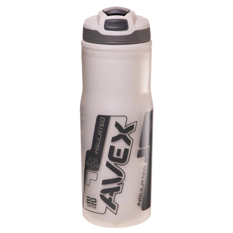 Пляшка для води AVEX FI-4763 650мл білий від компанії Спортивний інтернет - магазин "One Sport" - фото 1
