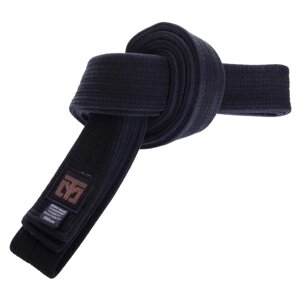 Пояс для кімоно замовлення taekwondo BO-2337 довжина-240-300см чорний