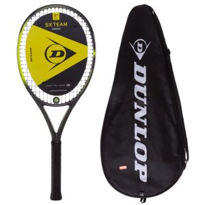 Ракетка для великого тенісу DUNLOP SX TEAM 260 DL10297617 L3 чорний-салатовий