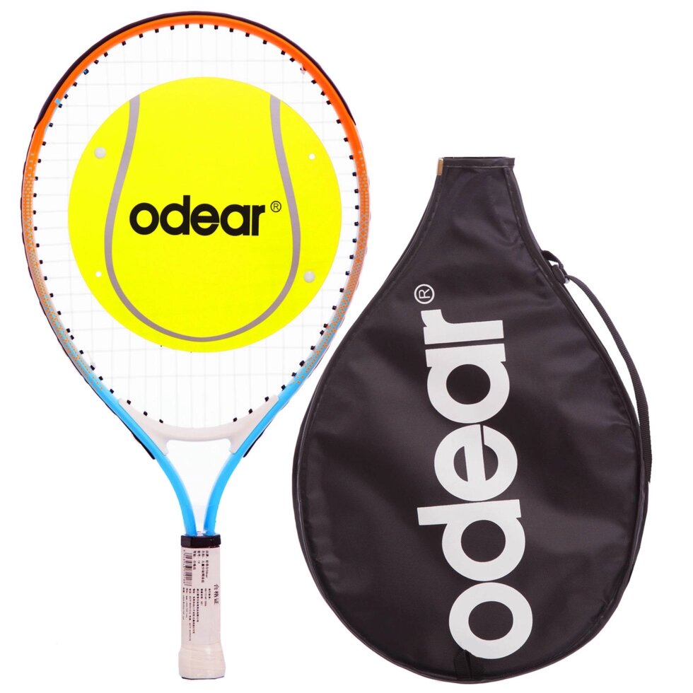 Ракетка для великого тенісу дитяча ODEAR BT-5508-19 блакитний від компанії Спортивний інтернет - магазин "One Sport" - фото 1