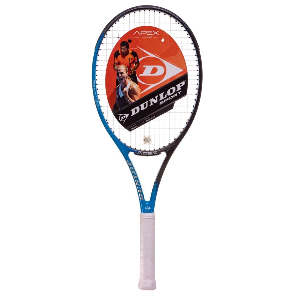 Ракетка для великого тенісу DUNLOP DL67690001 APEX LITE 250 TENNIS RACKET, L4 від компанії Спортивний інтернет - магазин "One Sport" - фото 1