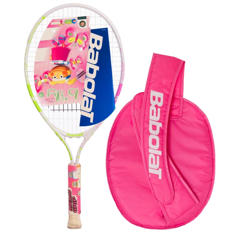 Ракетка для великого тенісу юніорська BABOLAT 140095-100 B FLY 125 JUNIOR (салатовий) від компанії Спортивний інтернет - магазин "One Sport" - фото 1