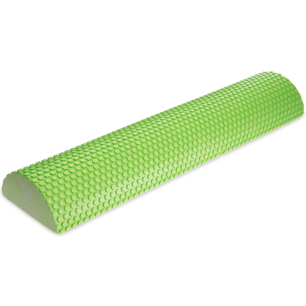 Ролер (полуцилиндр) для йоги і пілатесу масажний Zelart FI-2571 60см салатовий від компанії Спортивний інтернет - магазин "One Sport" - фото 1