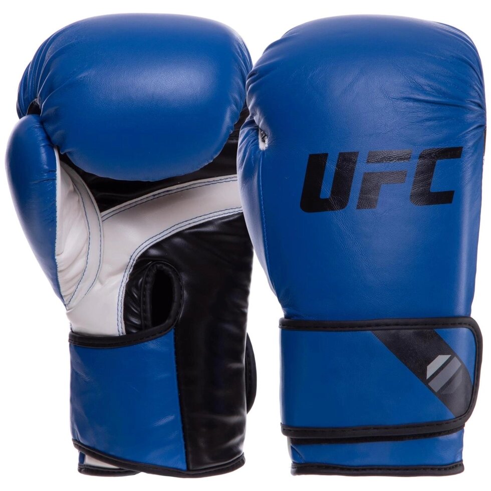 Рукавички боксерські UFC Fitness PRO UHK-75035 12 унцій синій від компанії Спортивний інтернет - магазин "One Sport" - фото 1