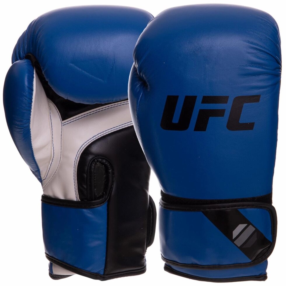 Рукавички боксерські UFC Fitness PRO UHK-75114 18 унцій синій від компанії Спортивний інтернет - магазин "One Sport" - фото 1