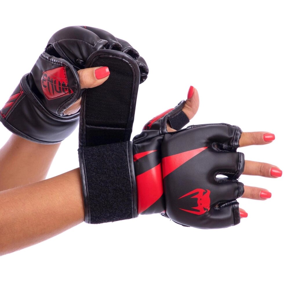 Рукавички для змішаних єдиноборств MMA VNM BO-8355 M-XL кольори в асортименті від компанії Спортивний інтернет - магазин "One Sport" - фото 1