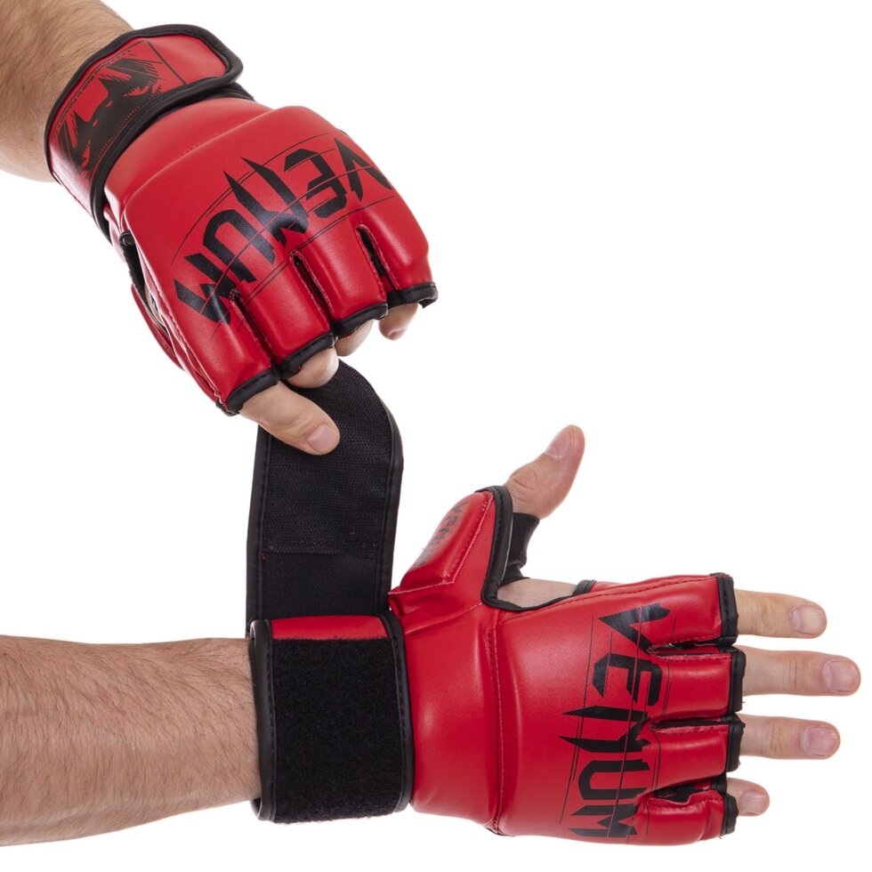 Рукавички для змішаних єдиноборств MMA VNM ELITE NEO VL-5788 S-XL кольори в асортименті від компанії Спортивний інтернет - магазин "One Sport" - фото 1