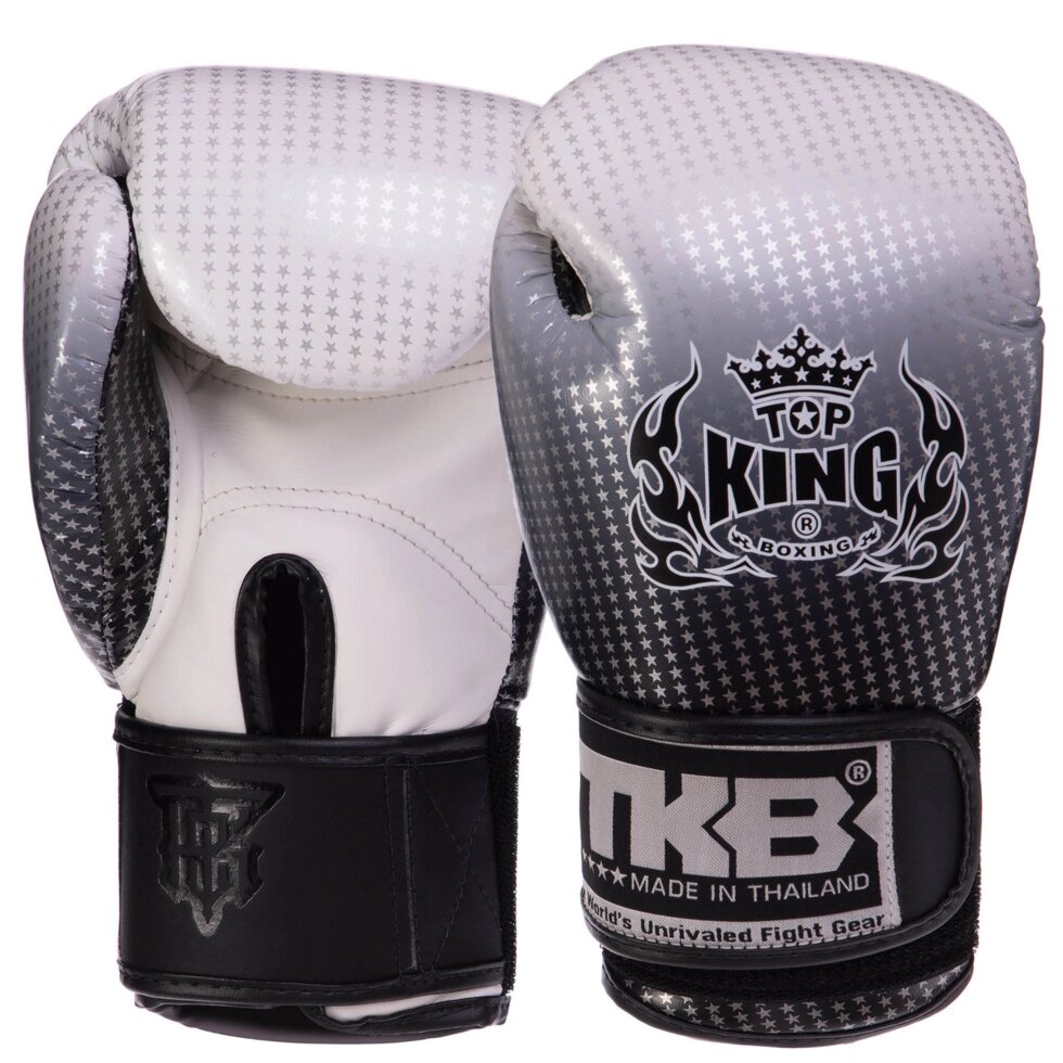 Рукавиці боксерські шкіряні дитячі TOP KING Super Star TKBGKC-01 S-L кольори в асортименті від компанії Спортивний інтернет - магазин "One Sport" - фото 1