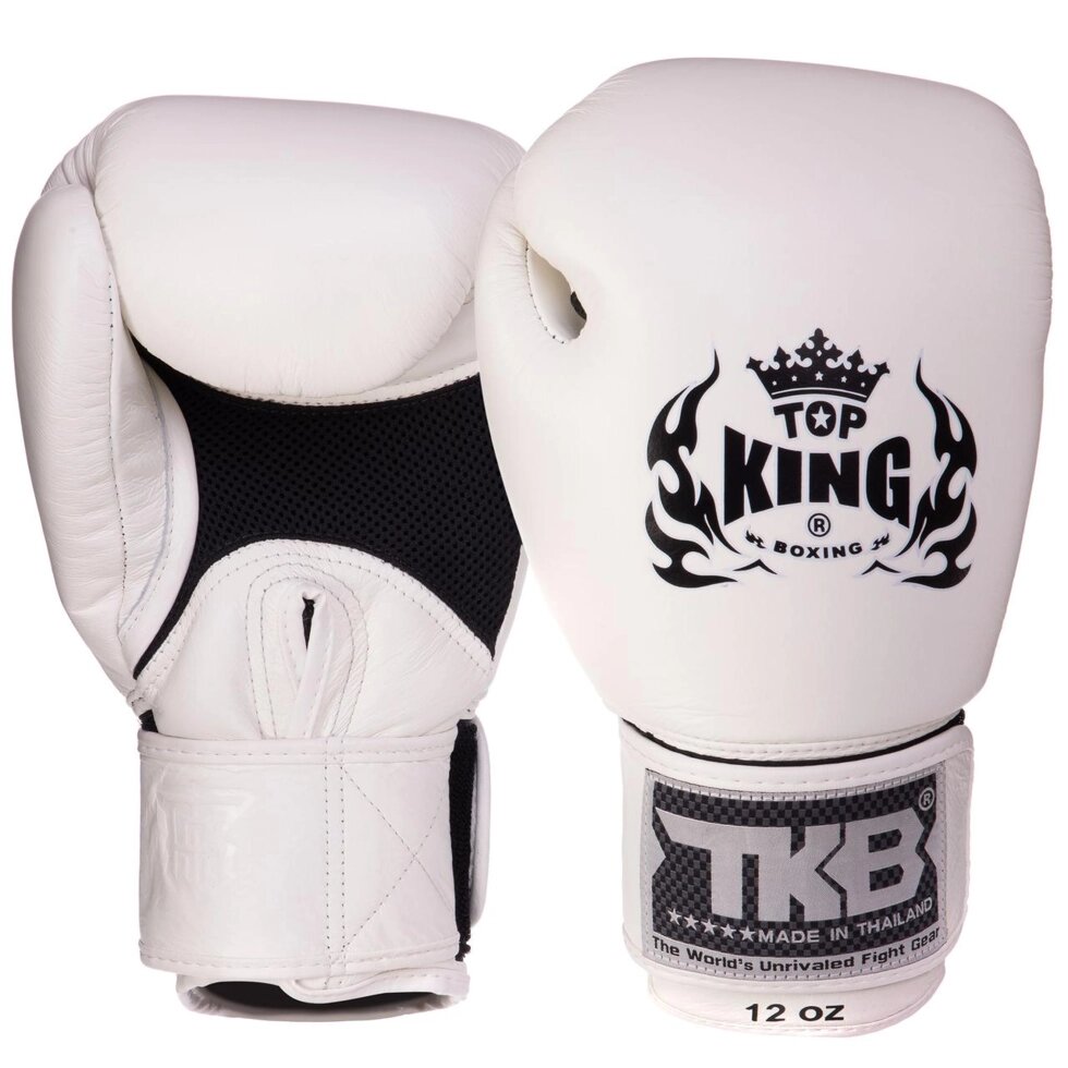 Рукавиці боксерські шкіряні TOP KING Ultimate AIR TKBGAV 8-18 унцій кольори в асортименті від компанії Спортивний інтернет - магазин "One Sport" - фото 1