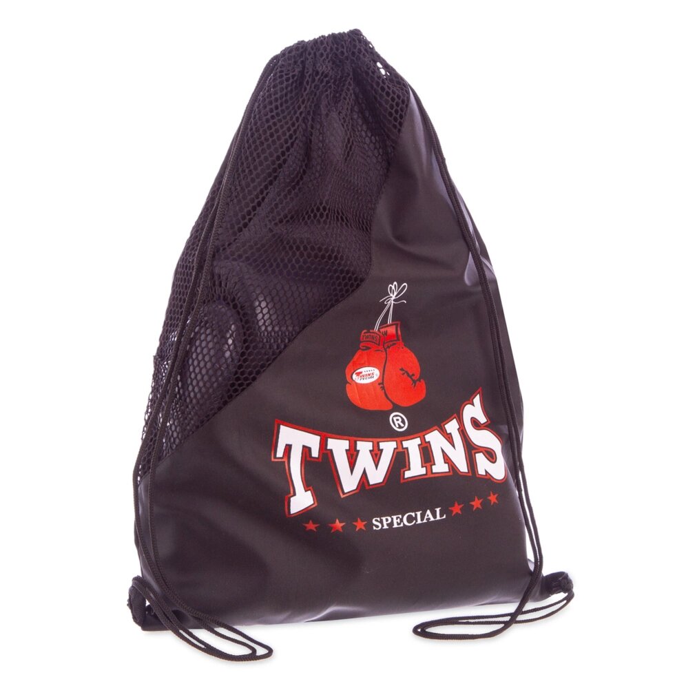Рюкзак-мішок TWINS TW-2242 чорний від компанії Спортивний інтернет - магазин "One Sport" - фото 1
