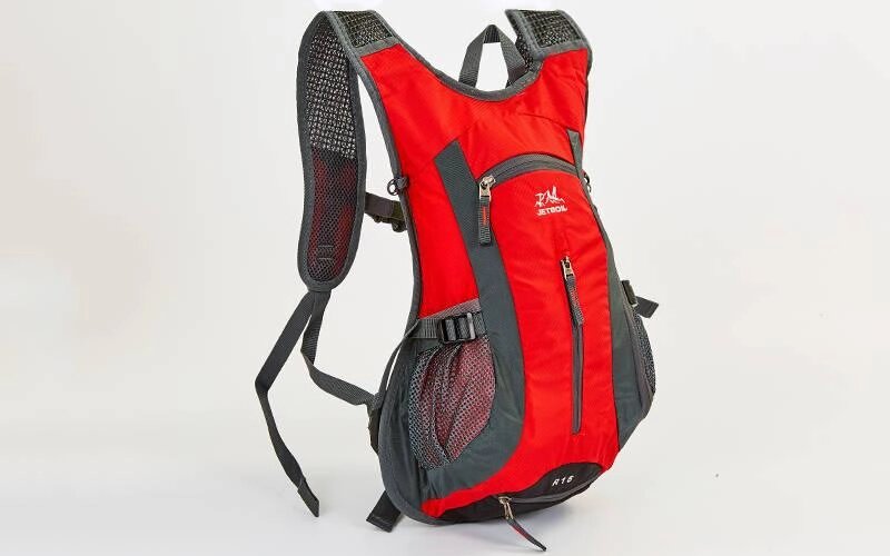 Рюкзак спортивний з жорсткою спинкою GA-2081 (нейлон, р-р 31х8х43см, кольори в асортименті) від компанії Спортивний інтернет - магазин "One Sport" - фото 1