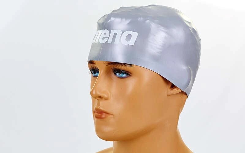 Шапочка для плавання дитячі ARENA AR-91669 (силікон, кольори в асортименті) від компанії Спортивний інтернет - магазин "One Sport" - фото 1