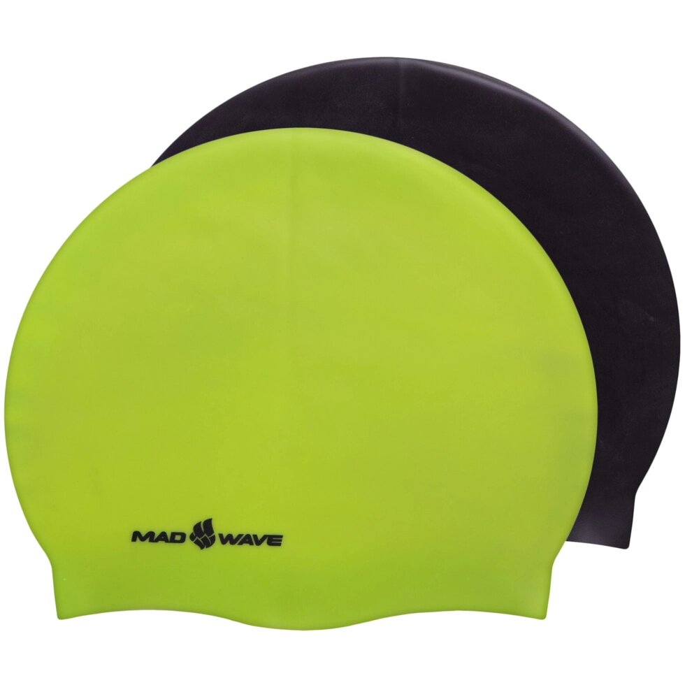 Шапочка для плавання двостороння MadWave Reverse CHAMPION M055001 (силікон, кольори в асортименті) від компанії Спортивний інтернет - магазин "One Sport" - фото 1