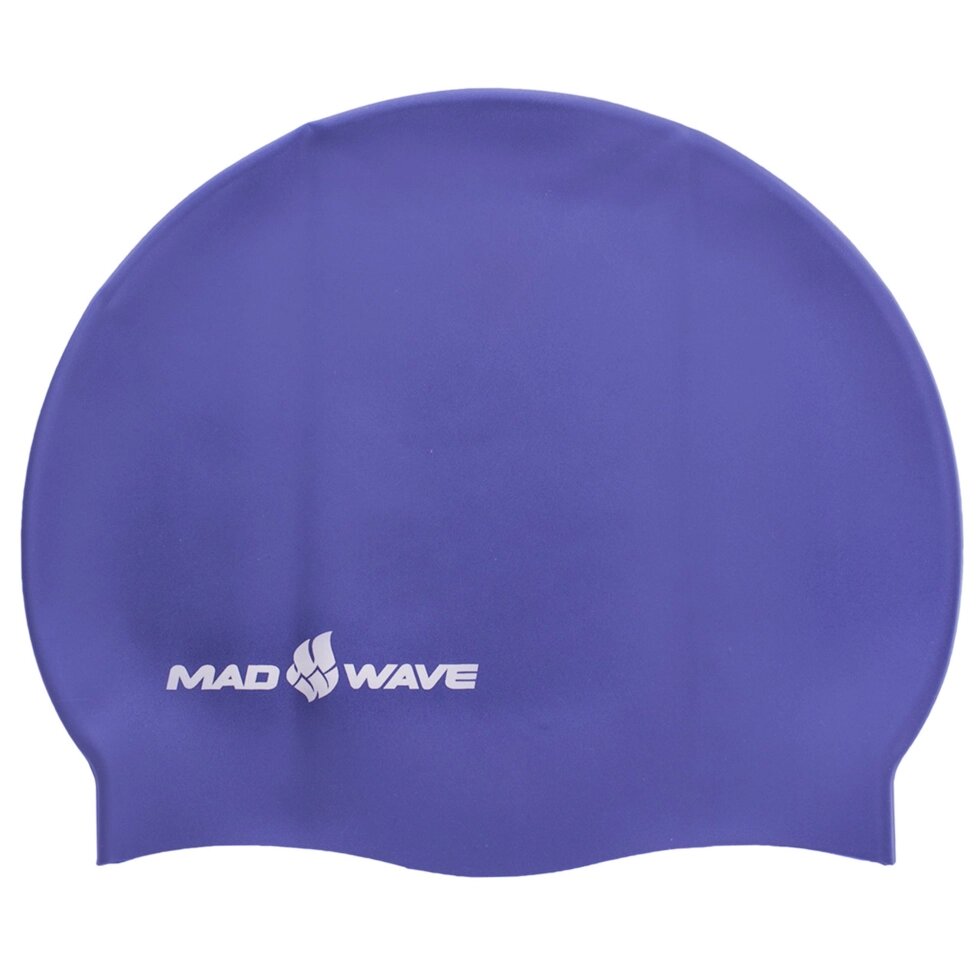 Шапочка для плавання MadWave METAL M053505 (силікон, кольори в асортименті) від компанії Спортивний інтернет - магазин "One Sport" - фото 1