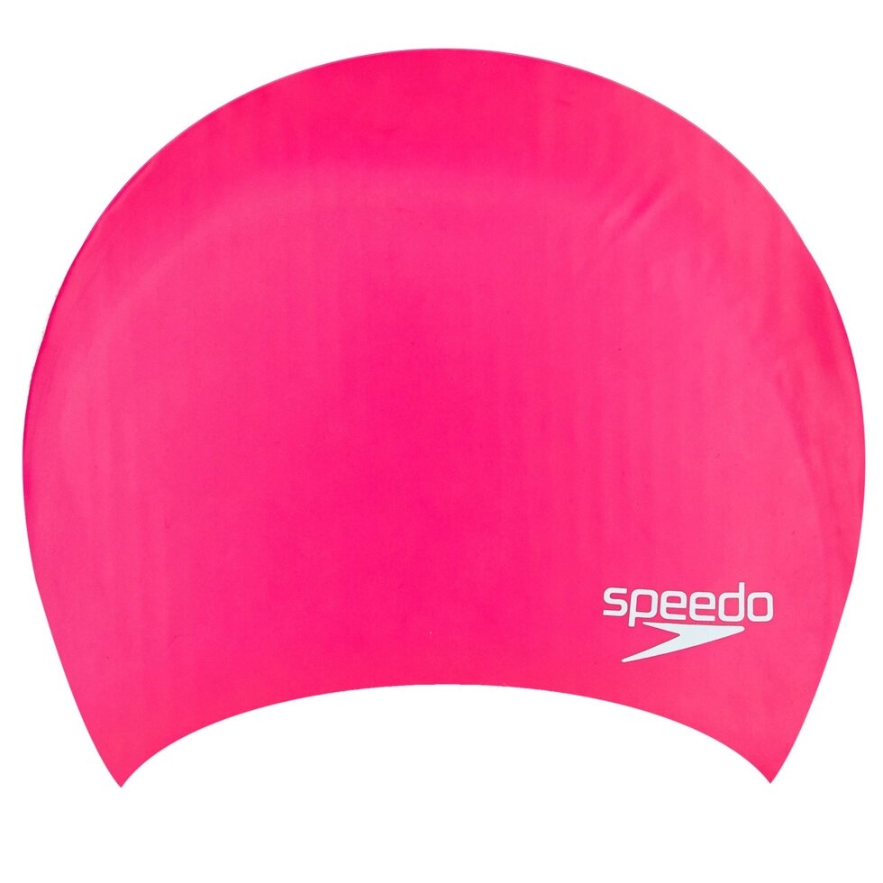 Шапочка для плавання на довгі волосся SPEEDO LONG HAIR 806168A064 (силікон, малиновий) від компанії Спортивний інтернет - магазин "One Sport" - фото 1