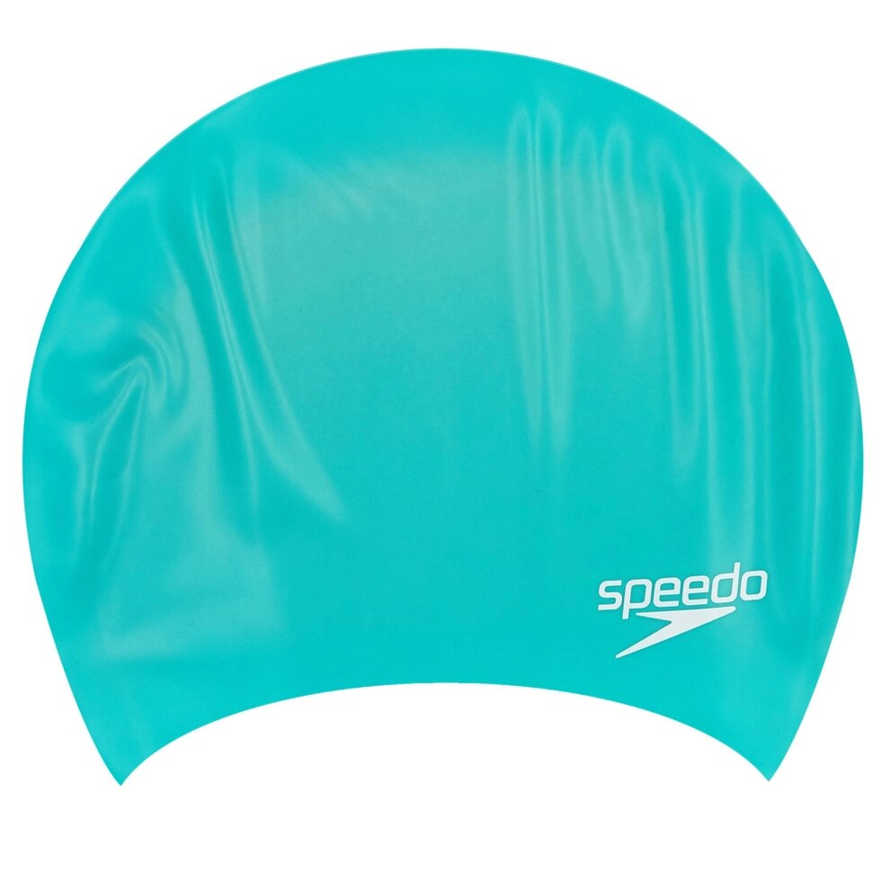 Шапочка для плавання на довгі волосся SPEEDO LONG HAIR 806168B961 (силікон, салатовий) від компанії Спортивний інтернет - магазин "One Sport" - фото 1