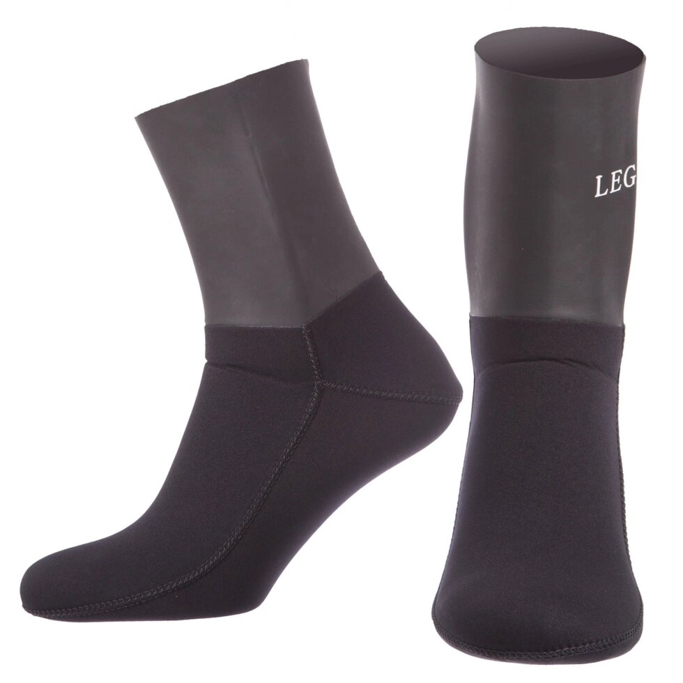Шкарпетки для дайвінгу LEGEND PL-6204 розмір 40,5-44 чорний від компанії Спортивний інтернет - магазин "One Sport" - фото 1