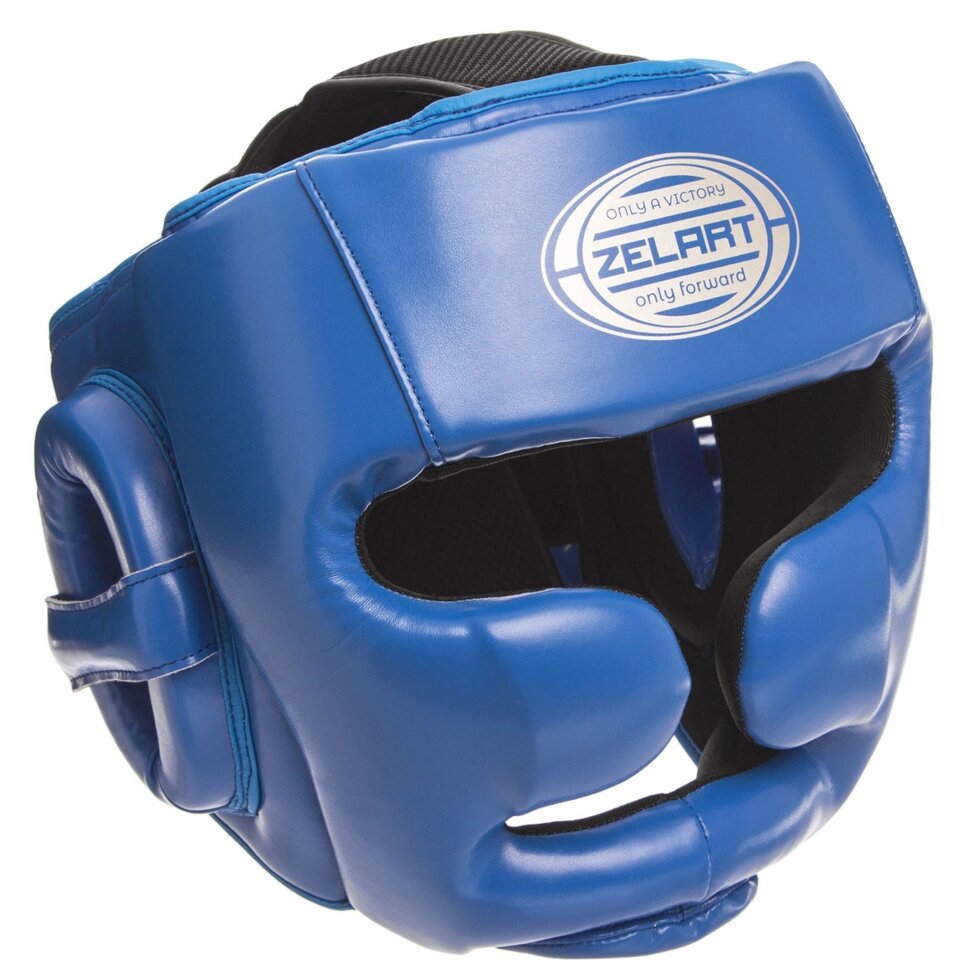 Шлем боксерский с полной защитой ZELART BO-1367 M-XL цвета в ассортименте ##от компании## Спортивный интернет - магазин "One Sport" - ##фото## 1