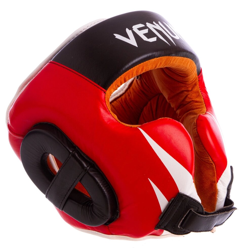 Шолом боксерський в мексиканському стилі шкіряний VNM GIANT BO-6652 M-XL кольори в асортименті від компанії Спортивний інтернет - магазин "One Sport" - фото 1