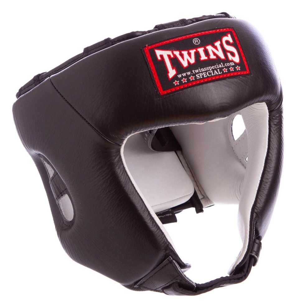 Шолом боксерський відкритий шкіряний TWINS HGL-8 M-XL кольори в асортименті від компанії Спортивний інтернет - магазин "One Sport" - фото 1