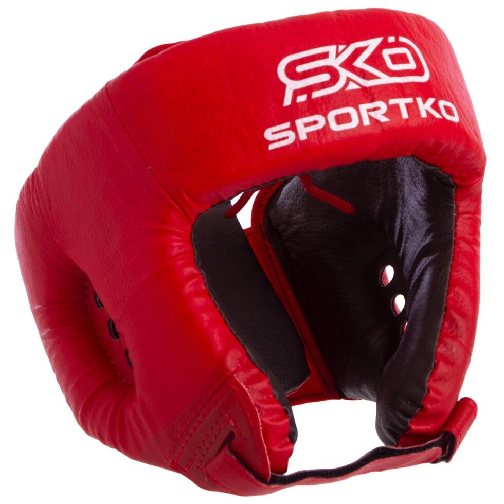Шолом боксерський відкритий SPORTKO OD1 M-XL кольори в асортименті від компанії Спортивний інтернет - магазин "One Sport" - фото 1