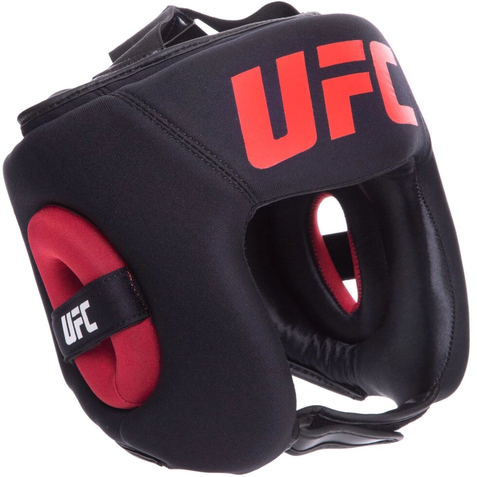 Шолом боксерський відкритий UFC PRO UHK-75060 S-M чорний від компанії Спортивний інтернет - магазин "One Sport" - фото 1