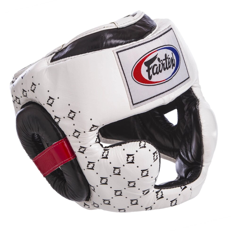 Шолом боксерський з повним захистом шкіряний FAIRTEX HG10 M-XL кольори в асортименті від компанії Спортивний інтернет - магазин "One Sport" - фото 1