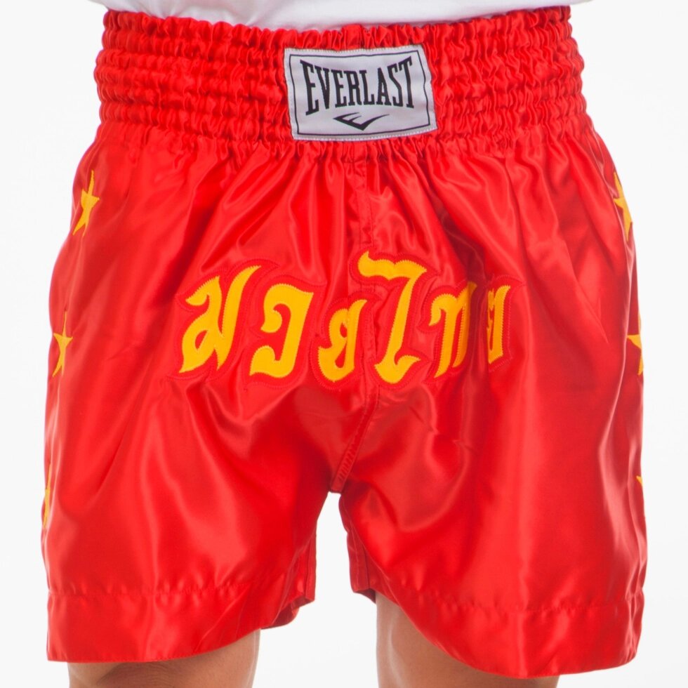 Шорти для тайського боксу та кікбоксингу ELS ULI-9006 M-XL кольори в асортименті від компанії Спортивний інтернет - магазин "One Sport" - фото 1