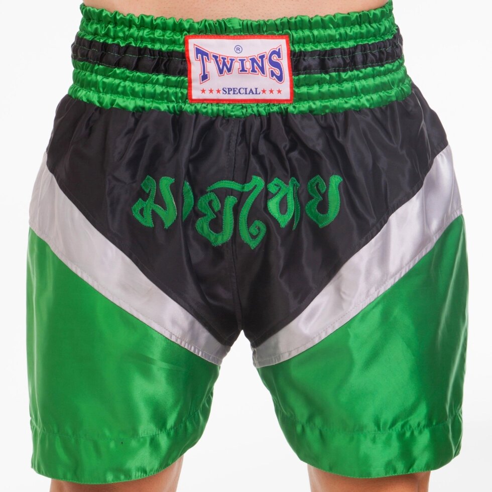 Шорти для тайського боксу та кікбоксингу TWN ZB-6142 M-XL кольори в асортименті від компанії Спортивний інтернет - магазин "One Sport" - фото 1