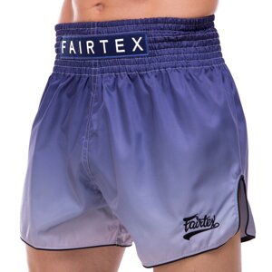 Шорти для тайського боксу та кікбоксингу FAIRTEX BS1905 BLACK/BLUE чорний-синій