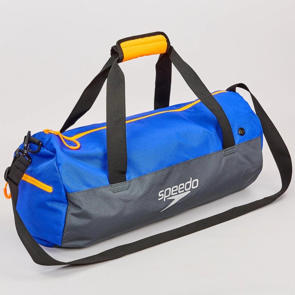 Спортивна Сумка SPEEDO DUFFEL BAG 809190C299 (PL, р-р 50х24х24см, синій-сірий) від компанії Спортивний інтернет - магазин "One Sport" - фото 1