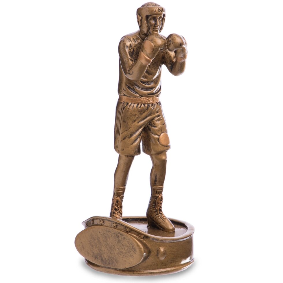 Статуетка (фігурка) нагородна спортивна Бокс Боксер C-1727-B (р-р 17х8х8 см) від компанії Спортивний інтернет - магазин "One Sport" - фото 1