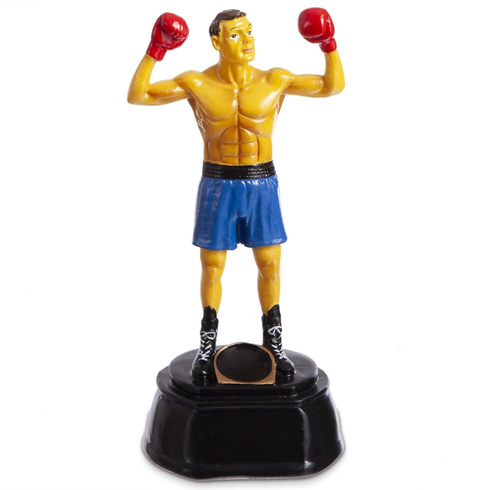 Статуетка (фігурка) нагородна спортивна Бокс Боксер HX4241-B8 (р-р 10х9х21см) від компанії Спортивний інтернет - магазин "One Sport" - фото 1