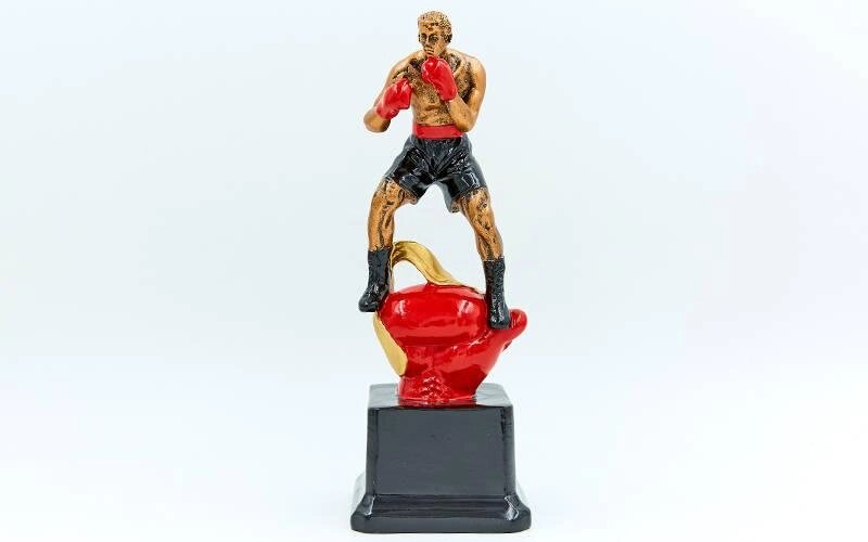 Статуетка (фігурка) нагородна спортивна Бокс Боксер HX5177-A8 (р-р 7х7х21 см) від компанії Спортивний інтернет - магазин "One Sport" - фото 1