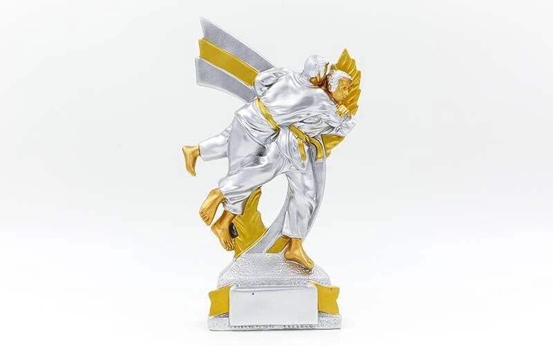 Статуетка (фігурка) нагородна спортивна Дзю-до Дзюдоїсти C-4583-B6 (р-р 18,5х10х4 см) від компанії Спортивний інтернет - магазин "One Sport" - фото 1