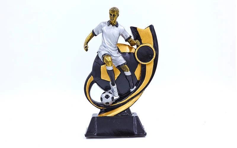 Статуетка (фігурка) нагородна спортивна Футбол Футболіст C-1623-AA11 (р-р 20х13х6 см) від компанії Спортивний інтернет - магазин "One Sport" - фото 1