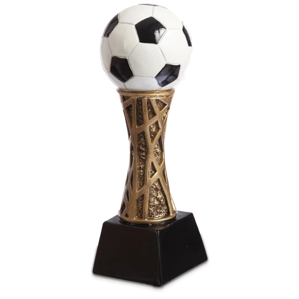 Статуетка (фігурка) нагородна спортивна Футбол Футбольний м'яч HX1353-B8 (р-р 27х8х8см) від компанії Спортивний інтернет - магазин "One Sport" - фото 1