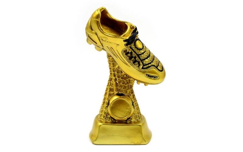 Статуетка (фігурка) нагородна спортивна Футбол золота Бутса C-1259-B5 (р-р 19х13х5 см) від компанії Спортивний інтернет - магазин "One Sport" - фото 1