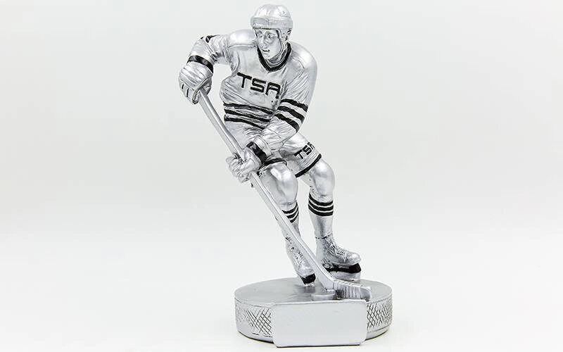 Статуетка (фігурка) нагородна спортивна Хокей Хокеїст HX2296-B6 (р-р 9х9х20 см) від компанії Спортивний інтернет - магазин "One Sport" - фото 1