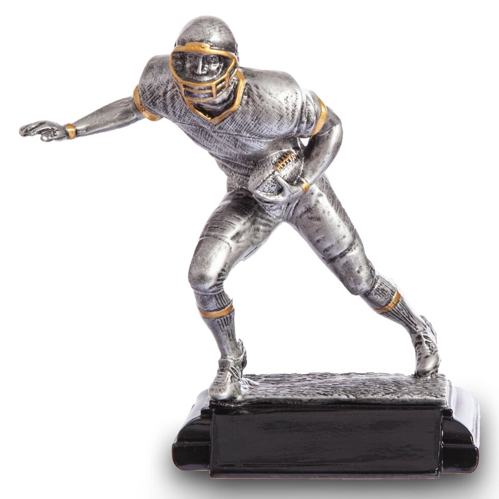 Статуетка (фігурка) нагородна спортивна Регбі Регбіст HX2283-B (р-р 17х8х20см) від компанії Спортивний інтернет - магазин "One Sport" - фото 1