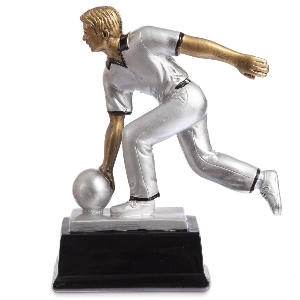 Статуетка (фігурка) нагородна спортивний Боулінг Боулингист HX2880-A11 (р-р 17х7х20см) від компанії Спортивний інтернет - магазин "One Sport" - фото 1