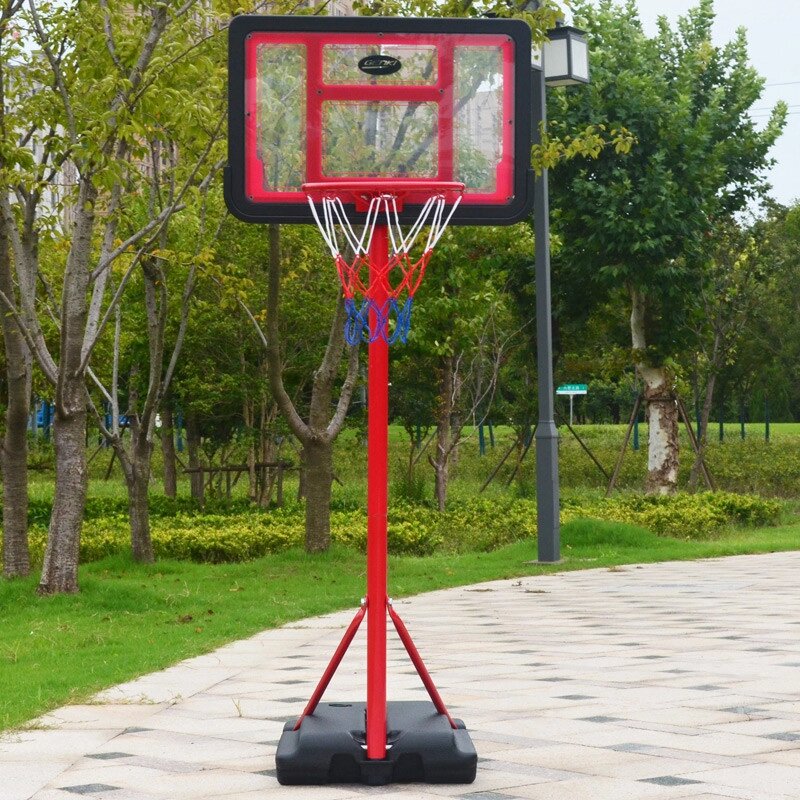 Стійка баскетбольна зі щитом (мобільна) KID S881A (щит-PE р-р 60х40см, кільце-сталь (13мм) d-30см, від компанії Спортивний інтернет - магазин "One Sport" - фото 1