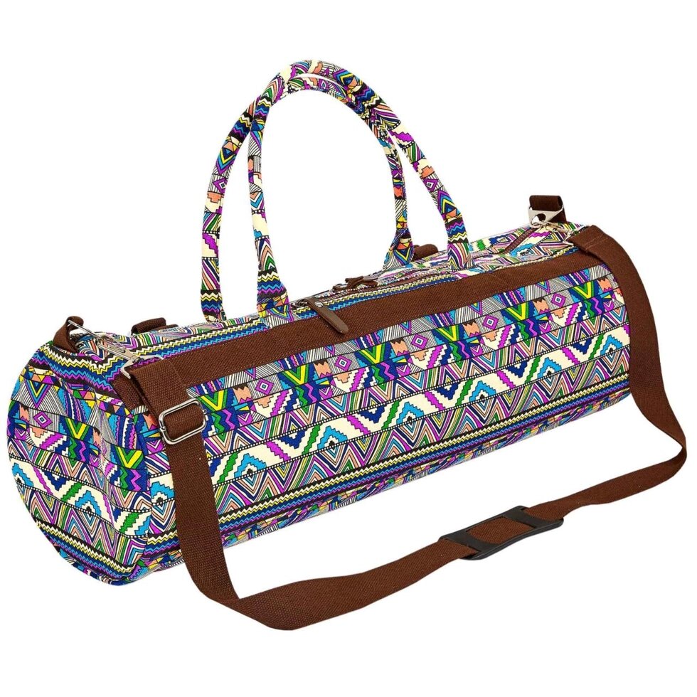 Сумка для йога килимка Yoga bag KINDFOLK FI-6969-2 (розмір 20смх65см, поліестер, бавовна, від компанії Спортивний інтернет - магазин "One Sport" - фото 1